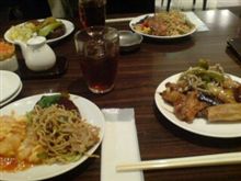 海老チリうまーーい