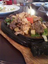 木曜日の夕食は四川料理。