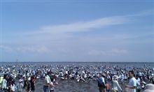 潮干狩り