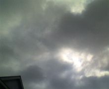 目まぐるしく変わりそうな天気の金曜日