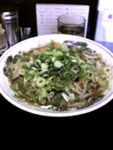 野菜たっぷりのラーメン・・・天心 野菜たっぷりのラーメン・・・天心