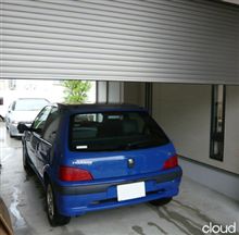 [クルマと家] プジョー in ビルトインガレージ !?