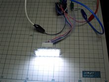 LEDから煙がっ