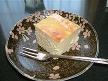 濃厚チーズのチーズケーキ