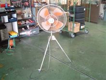 扇風機始めました(^^;) 扇風機始めました(^^;)