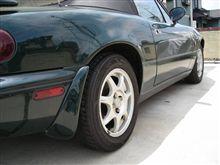 車検準備４　タイヤ交換