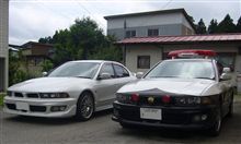 ミツビシ ギャラン の パトカー に 再会 ! ! ・・・・