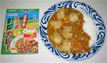 北海道野菜カレー＋カラアゲ