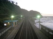 青海川駅orz