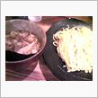 今日のランチは、つけ麺
