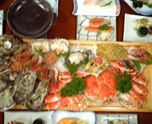 ウニ蟹アワビ 