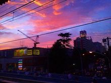 梅雨が明けたよ綺麗な夕方(*・・*)