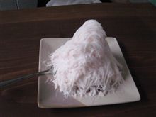 絶品かき氷「白雪の花」