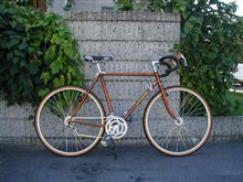 サイクルコンピューターを付けてみました。