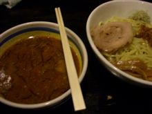 今夜はカレーつけめん