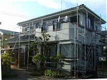 マイホーム外壁工事 -1st day-