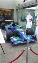 F1カーが展示してあった