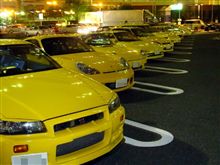 黄色い車ミーティング in 大黒PA