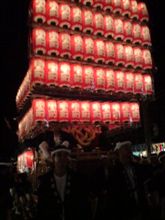夜もだんじり 