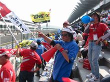 07年　日産応援団「Ｎジャン」として。