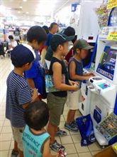順番待ち。。。なかなかだね(*^_^*)