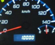 祝１００００ｋｍ突破！