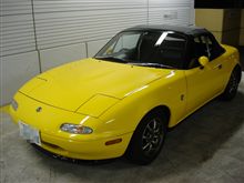 ロードスターのエアフィルター交換