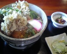 マイタケそば