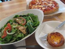 今日のランチは、「SAVOIA」のパスタとピザ