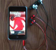 iPod Touchとイヤーフォン