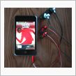 iPod Touchとイヤー ...