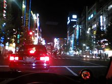 痛車の車窓から。