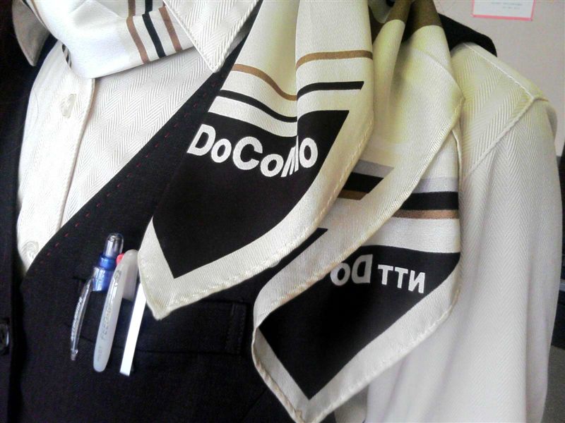 未開封品 ドコモdocomo スカーフ