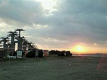 夕日 夕日