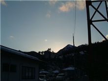 夕焼け空を、いざ！