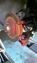 ご臨終になったブレーキパッドのその後