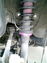 奪還車高を下げる
