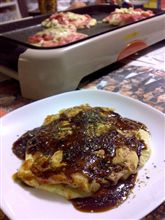 お好み焼き、4枚完食！（核爆）