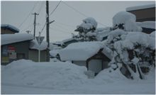 雪国は過酷　　小休止