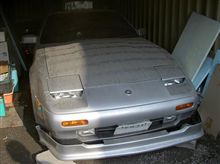 車庫の中に埋もれたフェアレディZ31 300ZR 車庫の中に埋もれたフェアレディZ31 300ZR