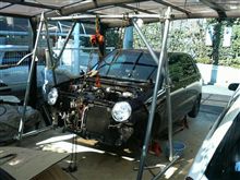作業中