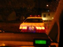 ＵＦＯ、とうとうパトカーに停められる。っのまっき♪