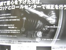 ロールセンターアジャスターを見にＨＫＳ関西へ