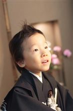 七五三の写真があがった！