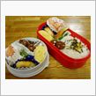 弁当2個っ!＼(＾я＾)／