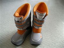 橙と灰色…