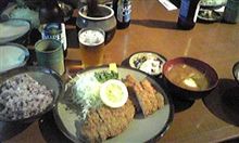 〆はとんかつで