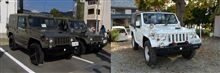 新旧パジェロジープ