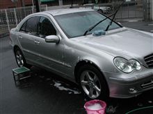 小雨→　薄日→　洗車　→雨！！！！！。