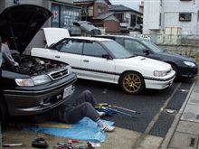 サポートパイプの取りつけ